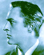 [John Barrymore's great profile]